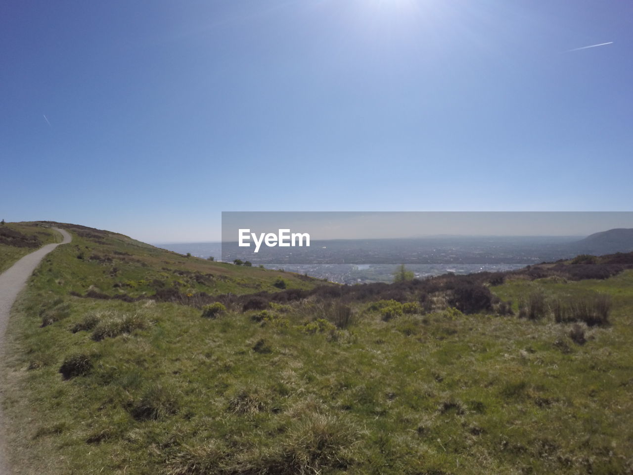 SCENIC VIEW OF LANDSCAPE AGAINST CLEAR SKY