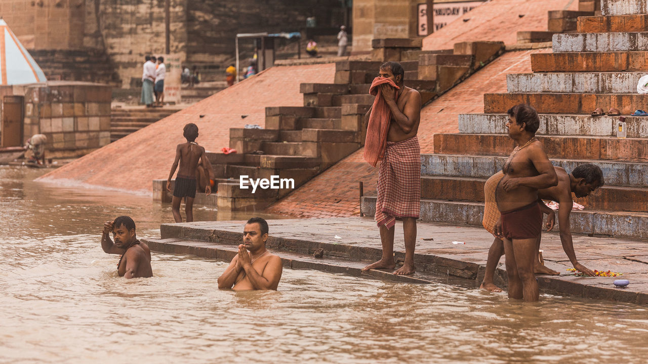 PEOPLE ON SWIMMING POOL