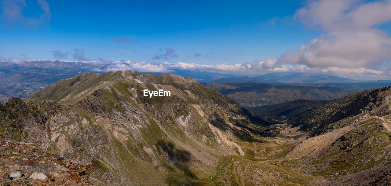 Panoramic view of landscape against sky