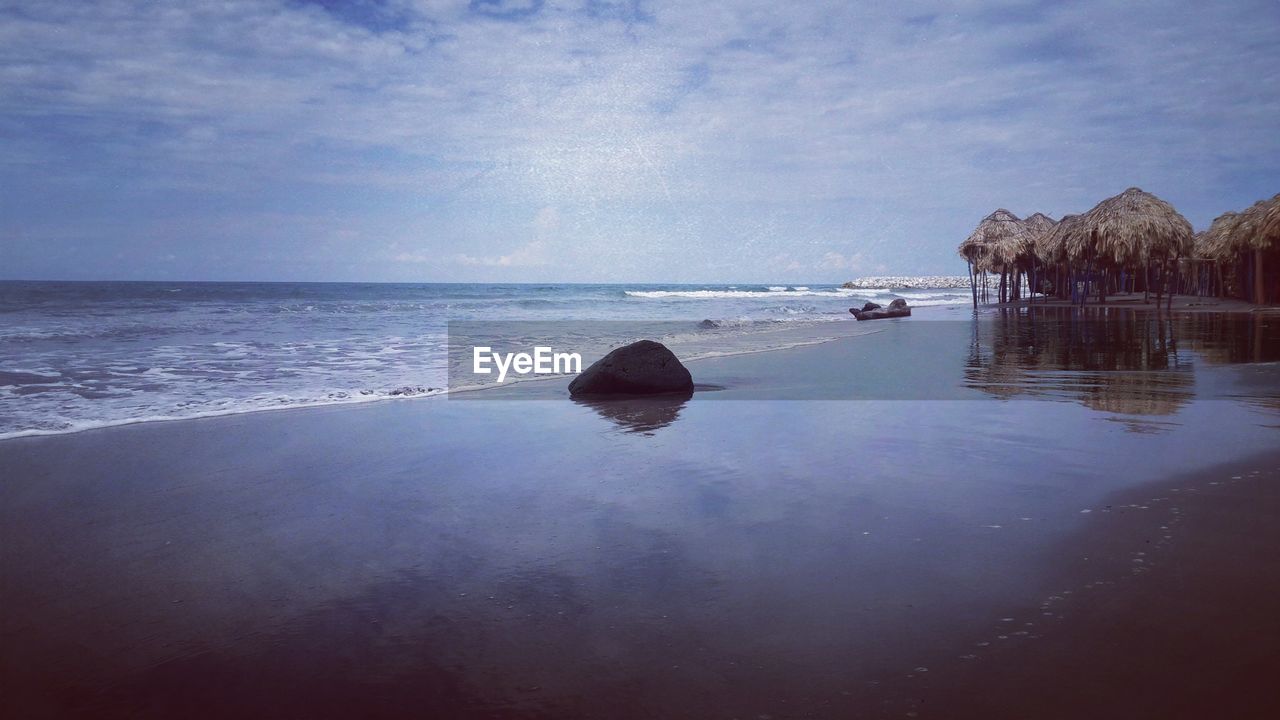 VIEW OF SEA AGAINST SKY