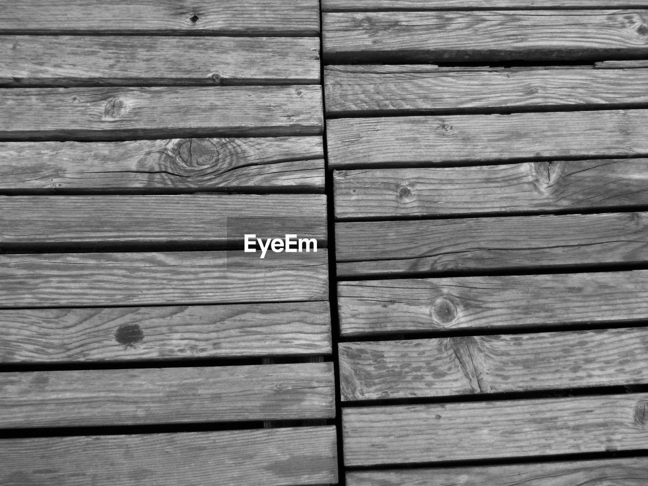 Full frame shot of boardwalk