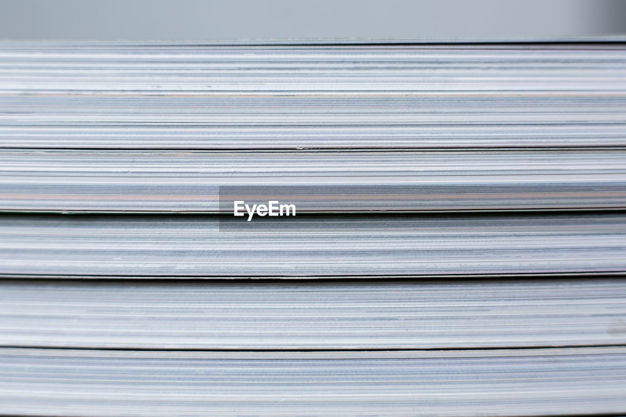 Full frame shot of books stack