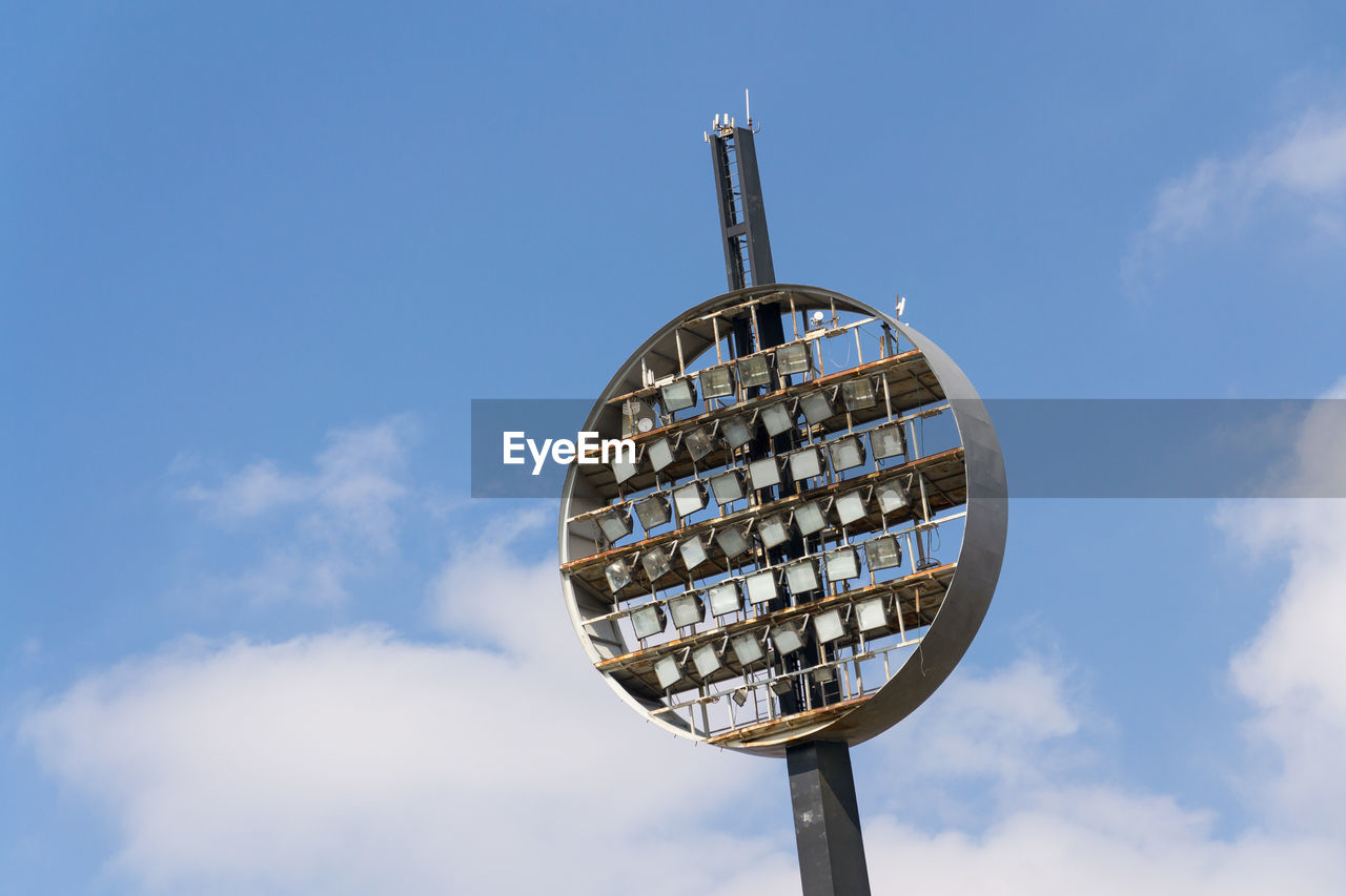 Low angle view of building against sky