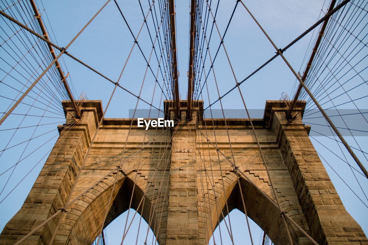 LOW ANGLE VIEW OF BRIDGE