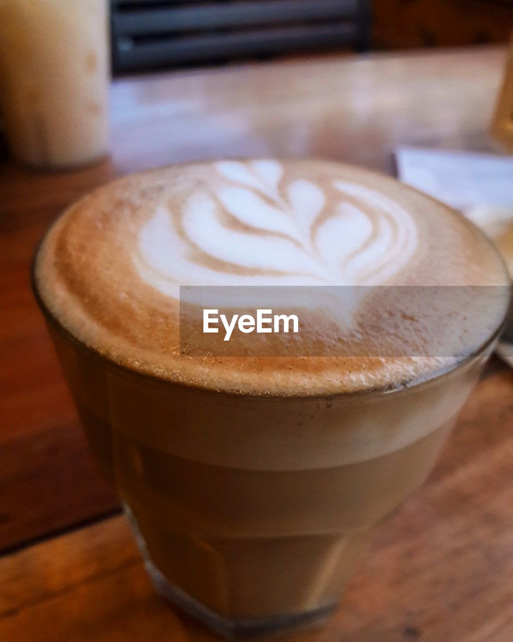 CLOSE-UP OF COFFEE ON TABLE