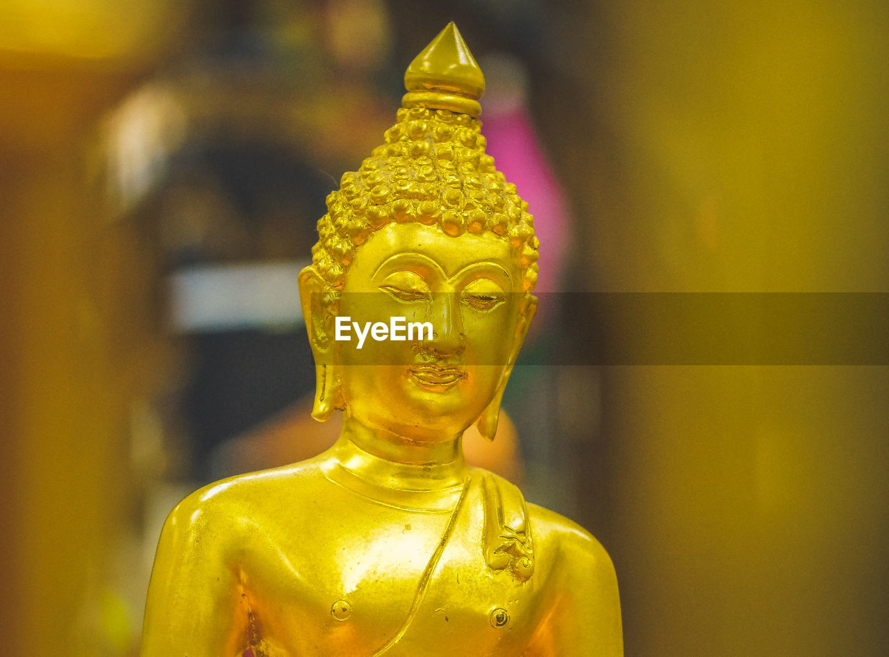 Statue of buddha in temple