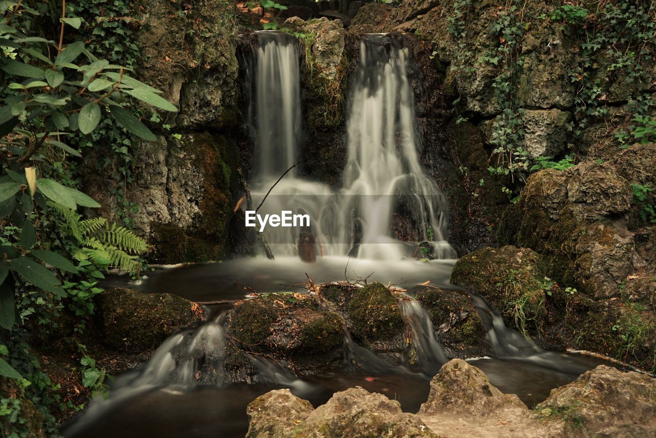 Waterfall in forest