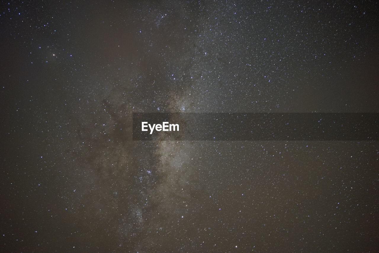 FULL FRAME SHOT OF STAR FIELD AT NIGHT