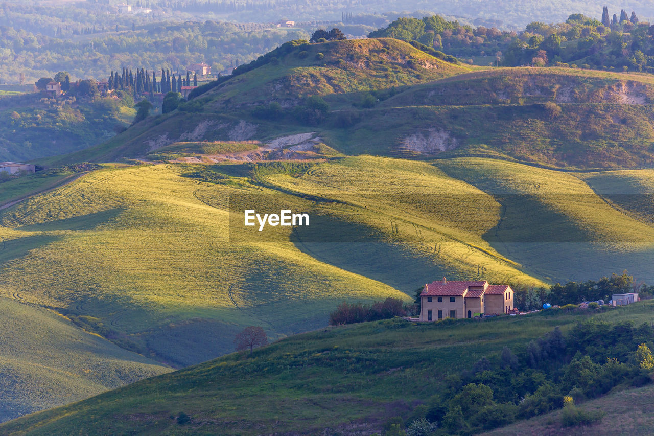 SCENIC VIEW OF LANDSCAPE AND MOUNTAIN