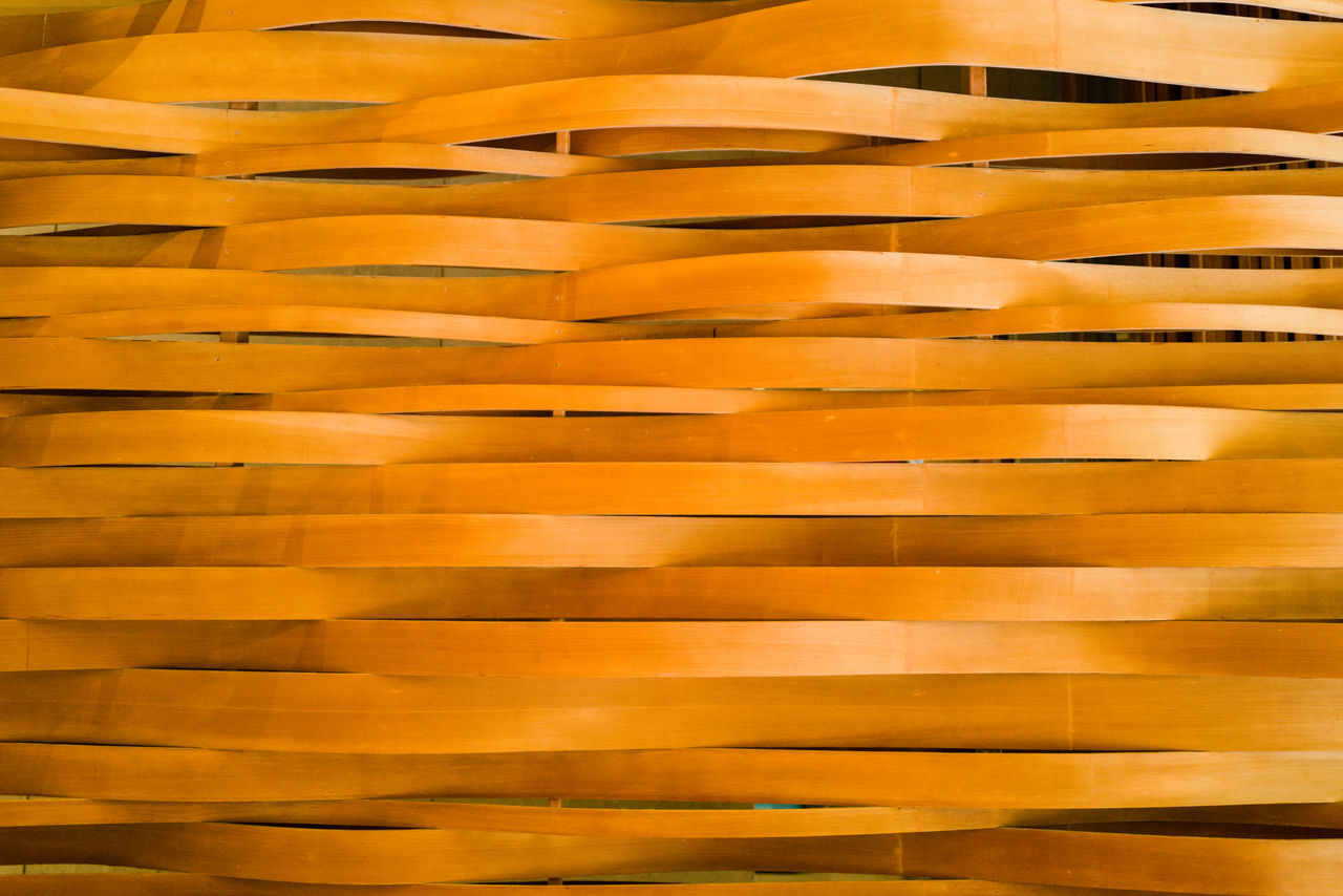 yellow, wood, backgrounds, pattern, no people, full frame, brown, leaf, close-up, indoors, textured, nature, sunlight, interior design