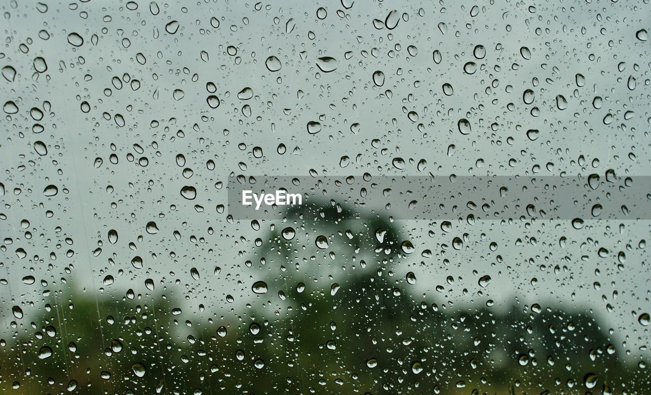 CLOSE-UP OF WATER DROPS ON WHITE SURFACE