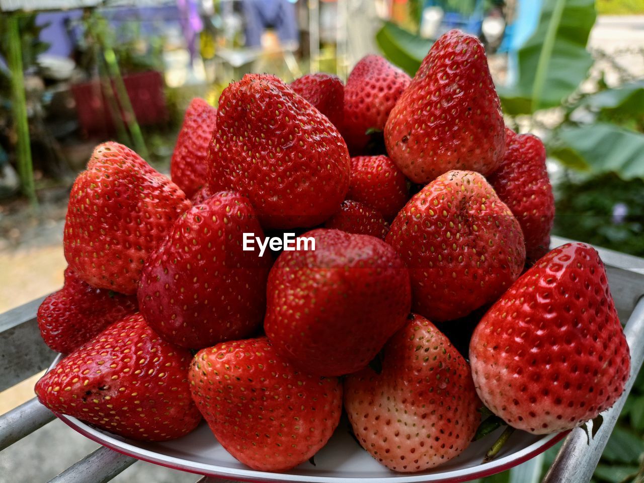 healthy eating, food and drink, fruit, food, freshness, plant, wellbeing, strawberry, red, berry, produce, large group of objects, market, abundance, no people, close-up, retail, focus on foreground, ripe, day, heap, container, market stall, juicy, business, for sale, organic, tropical fruit