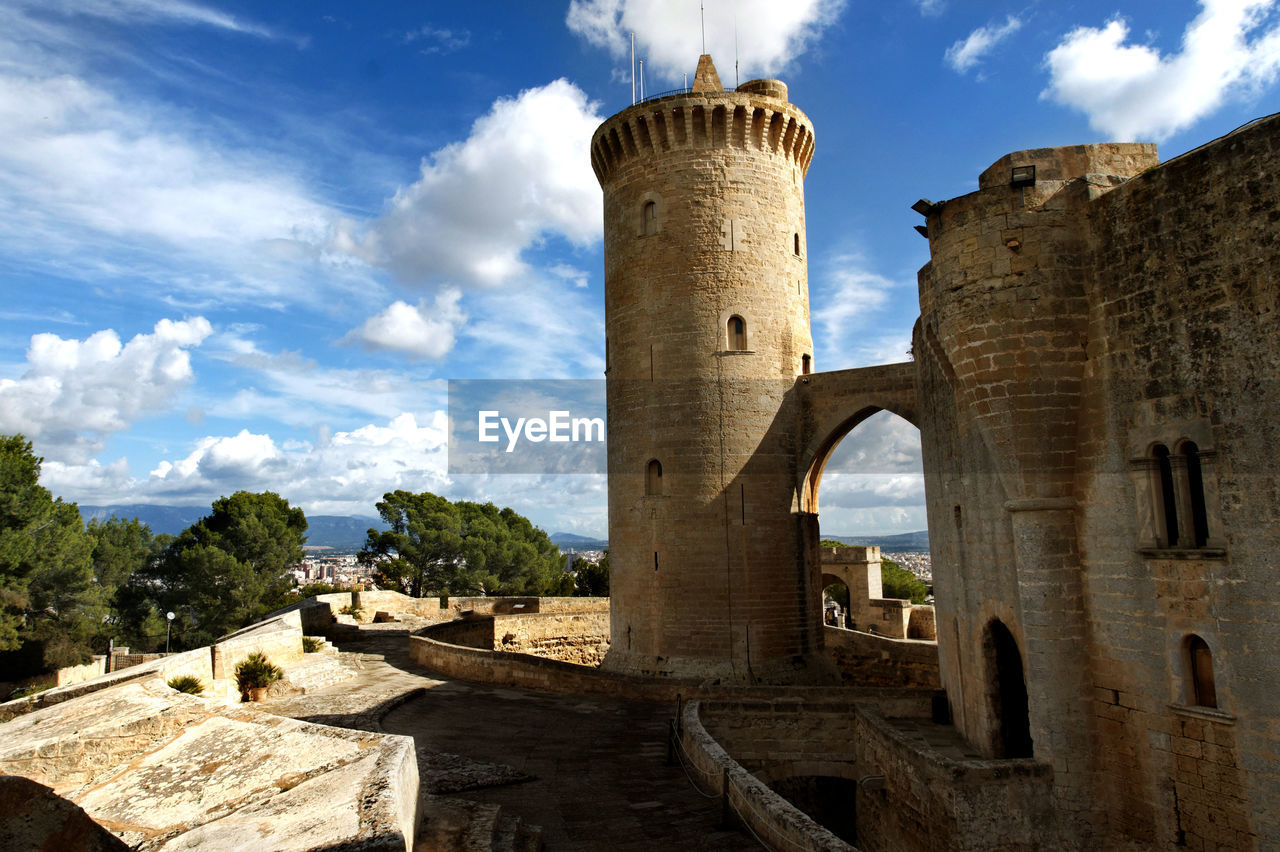 Bellver castle against sky