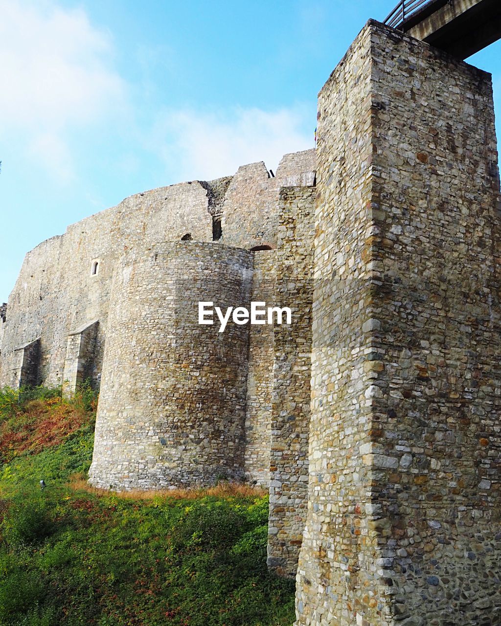 LOW ANGLE VIEW OF A BUILDING