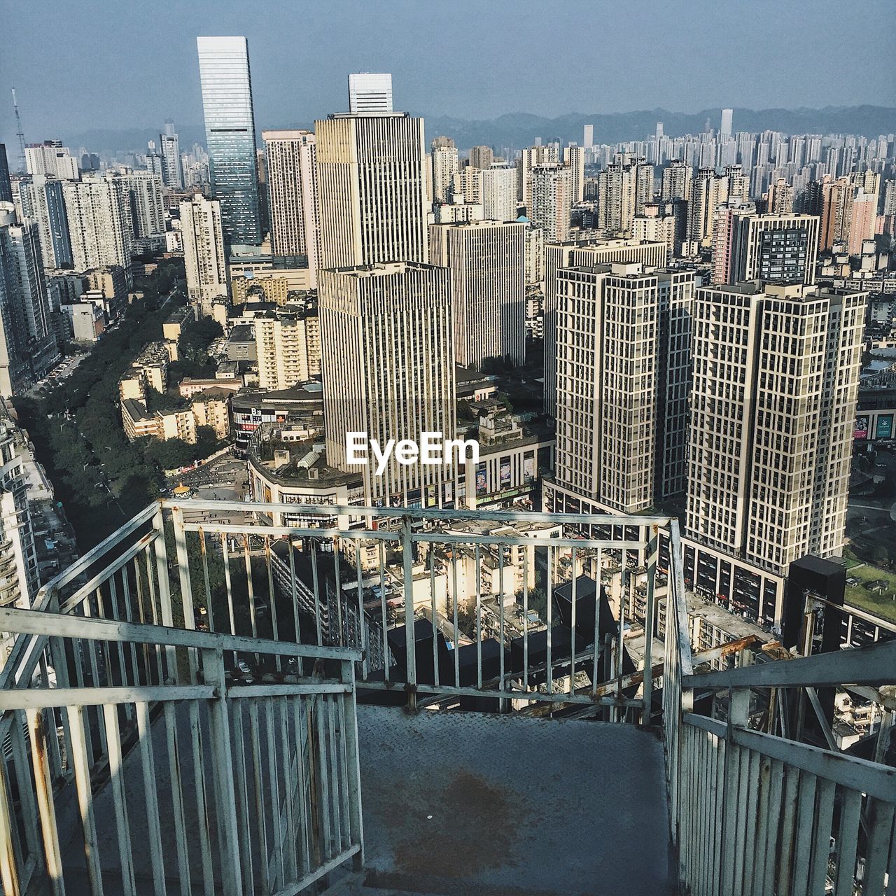 Aerial view of cityscape