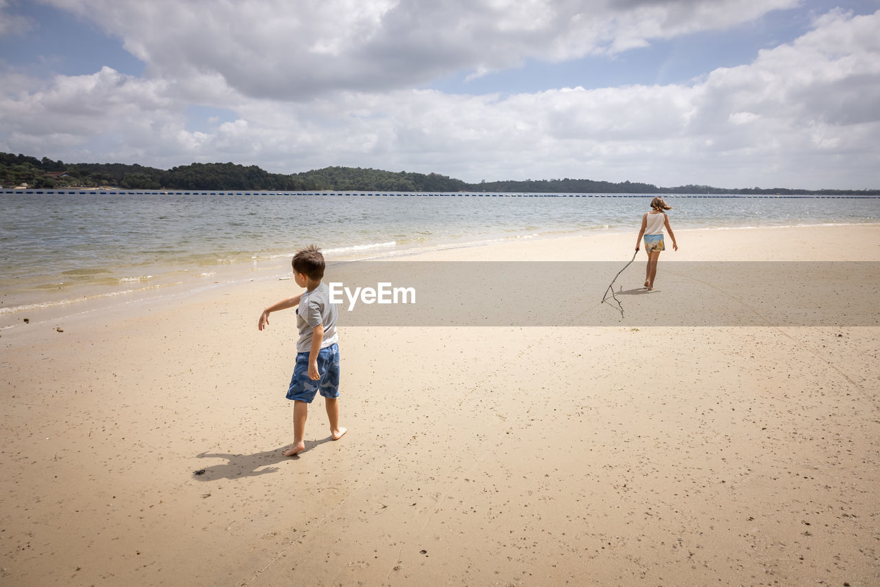 BOY ON BEACH