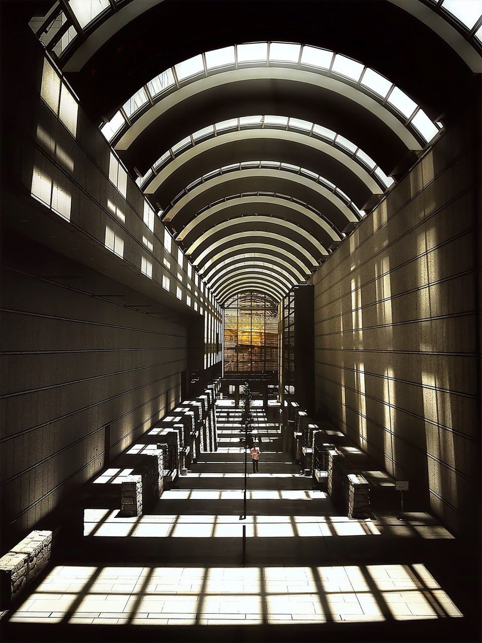 Corridor in museum