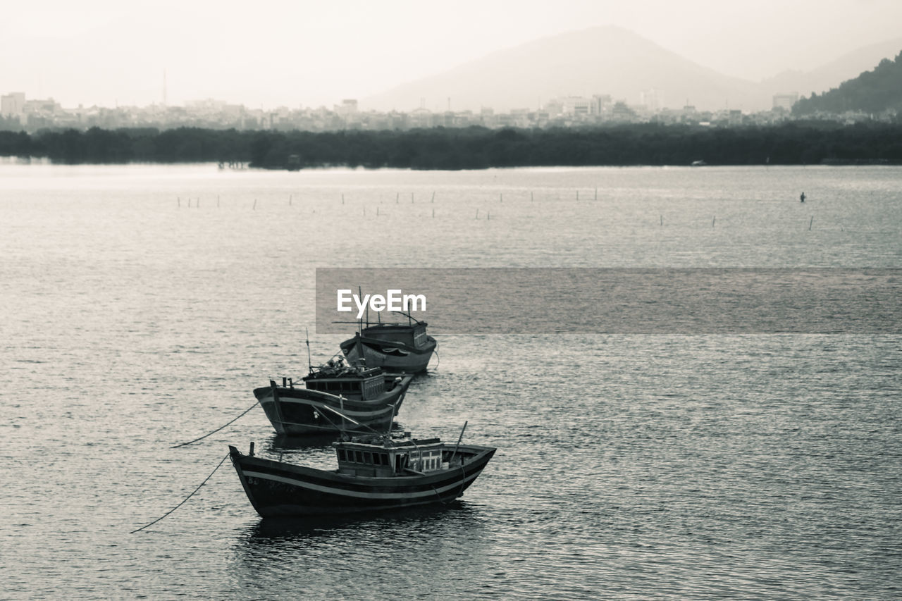 BOAT IN SEA