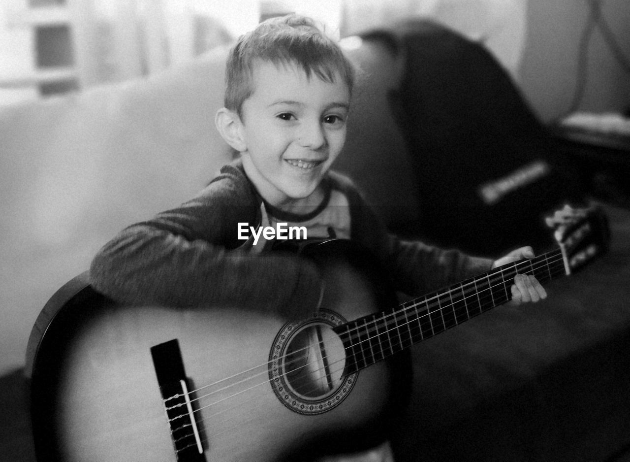 Portrait of smiling boy