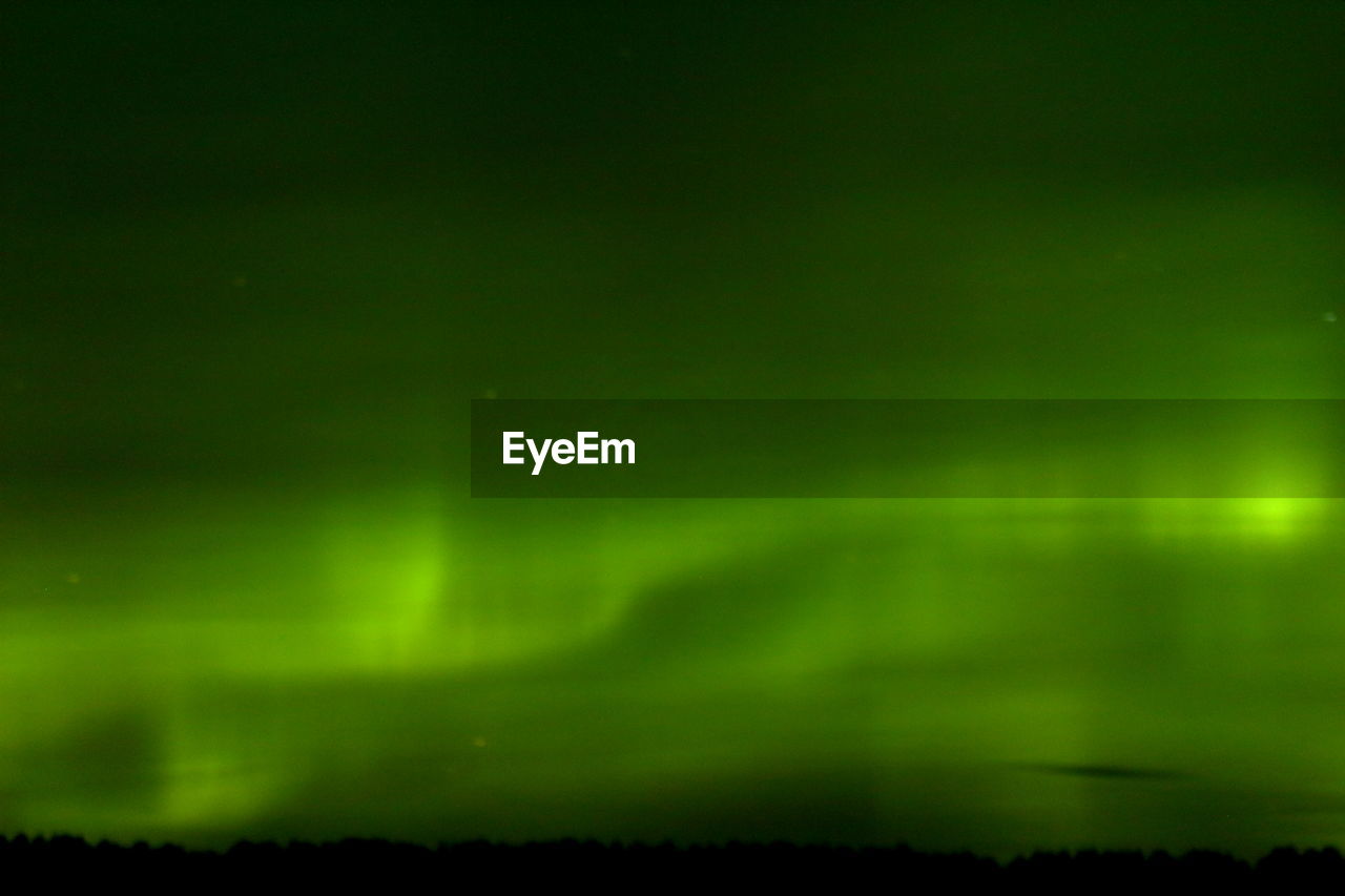 VIEW OF LANDSCAPE AGAINST SKY AT NIGHT
