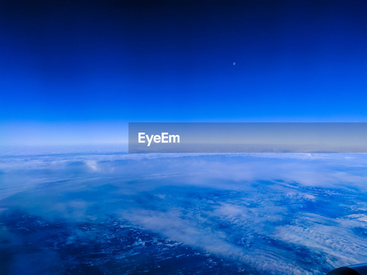 AERIAL VIEW OF CLOUDS AGAINST BLUE SKY