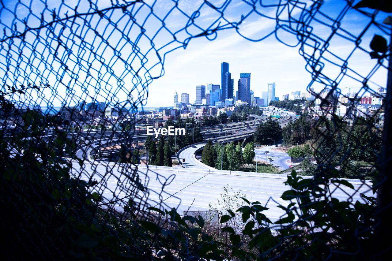 View of cityscape against sky