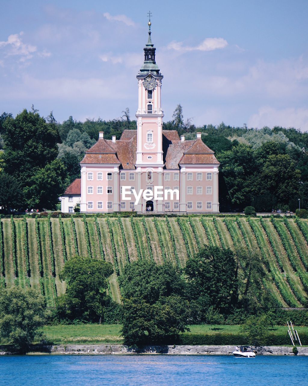 Church birnau at lake of constance bodensee