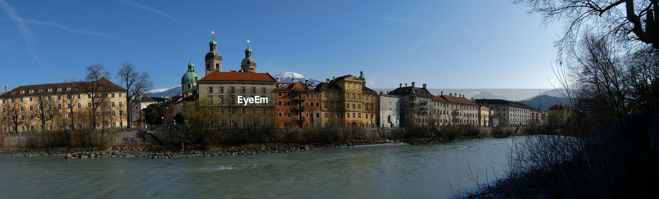 Buildings at waterfront