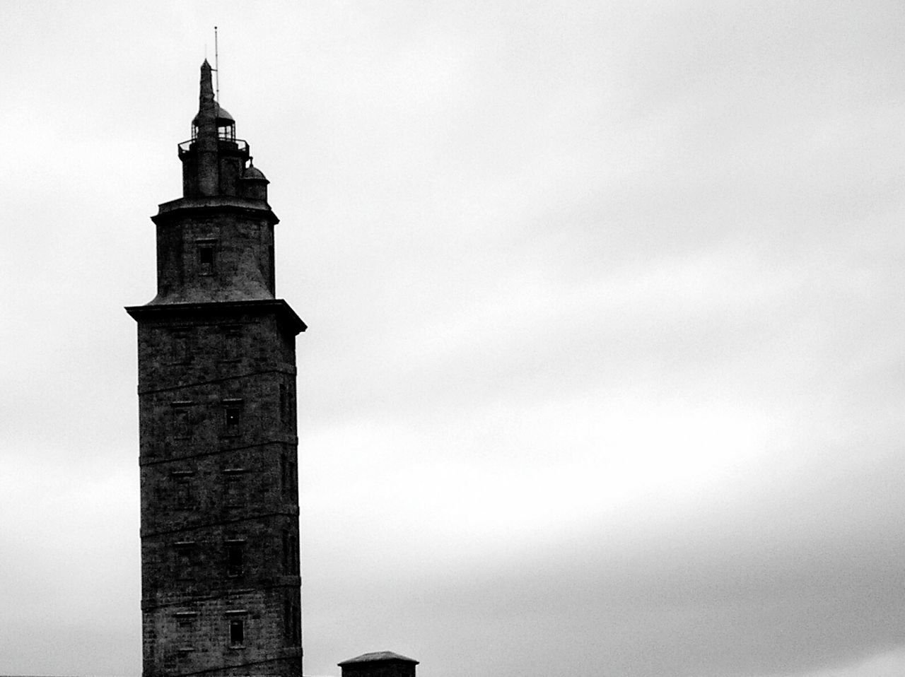 LOW ANGLE VIEW OF TOWER AGAINST SKY