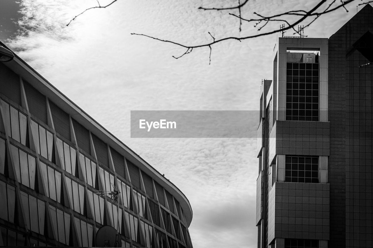 Low angle view of building against sky