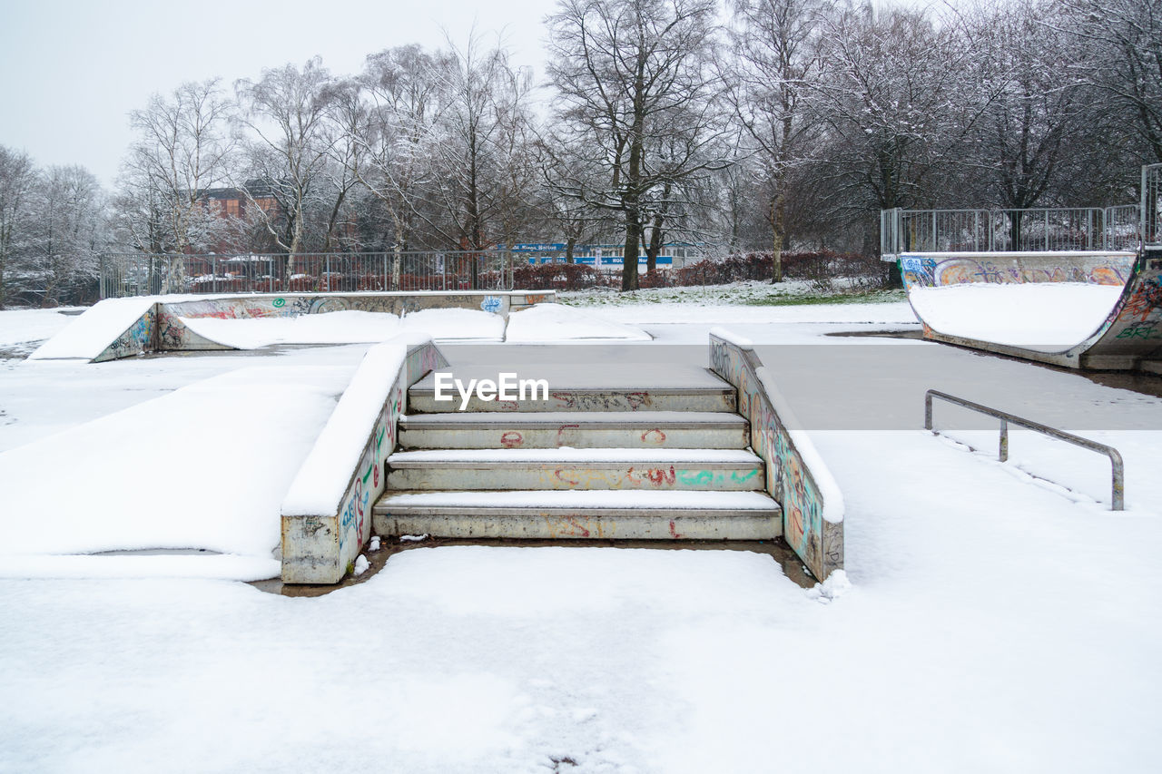 SNOW COVERED LANDSCAPE