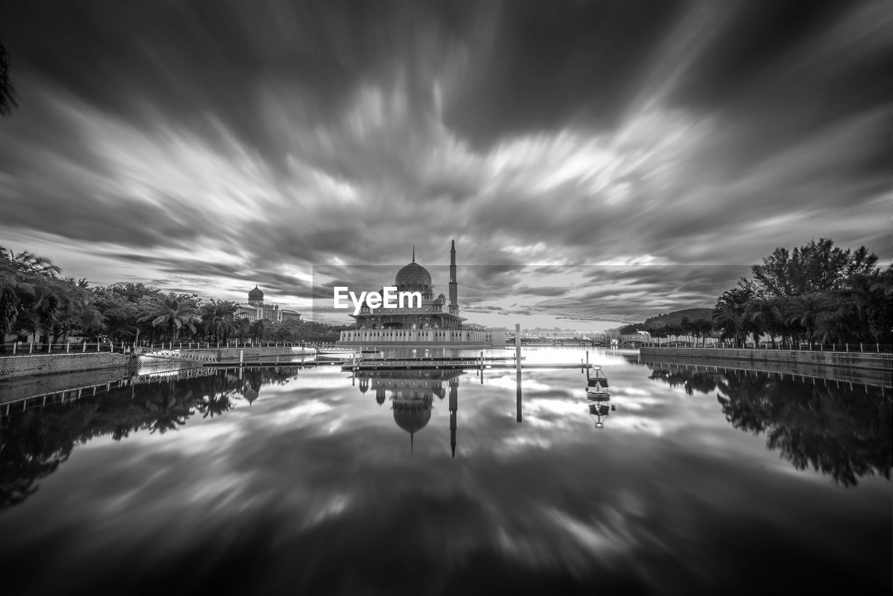 REFLECTION OF CLOUDS ON WATER