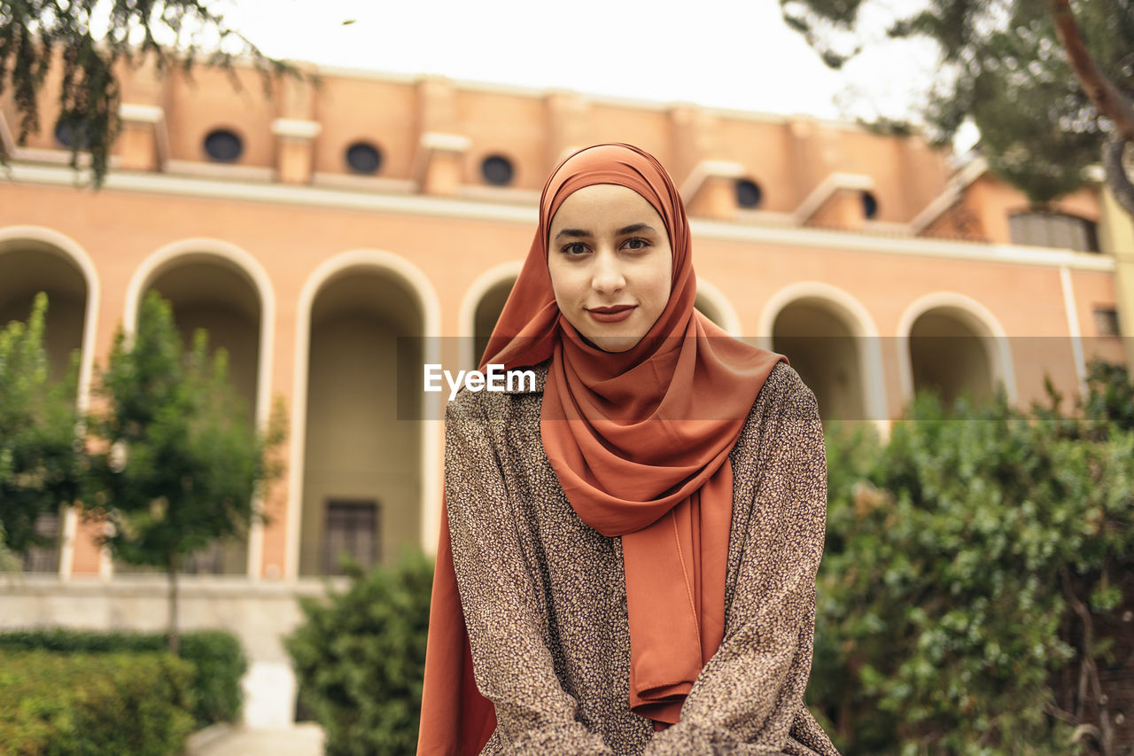 Portrait of a muslim woman