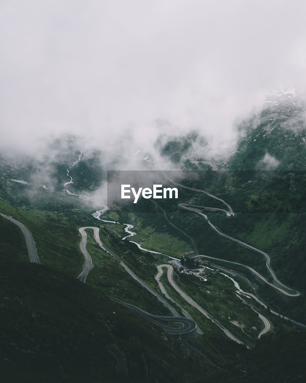 Scenic view of mountain landscape against sky