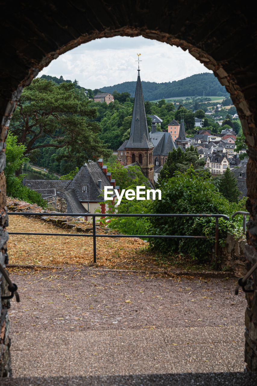 Saarburg view from castl