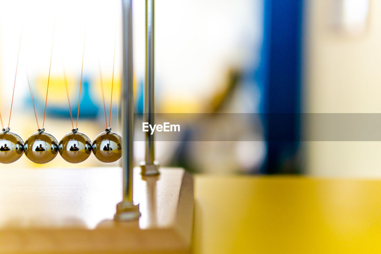 low angle view of metal