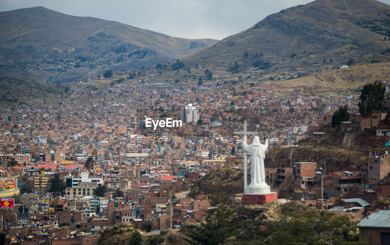 AERIAL VIEW OF CITY