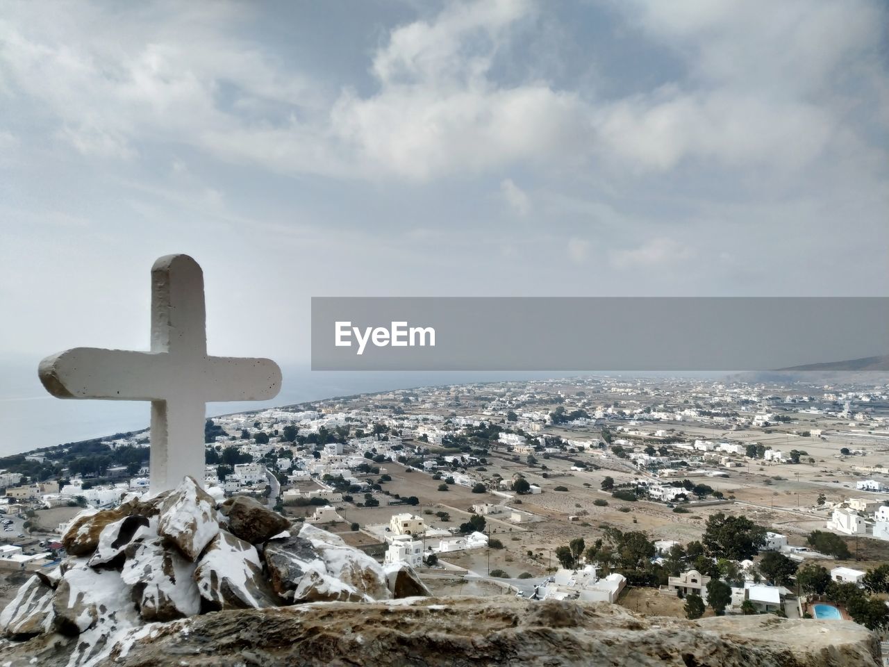 Perissa, orthodox church in ancient thira