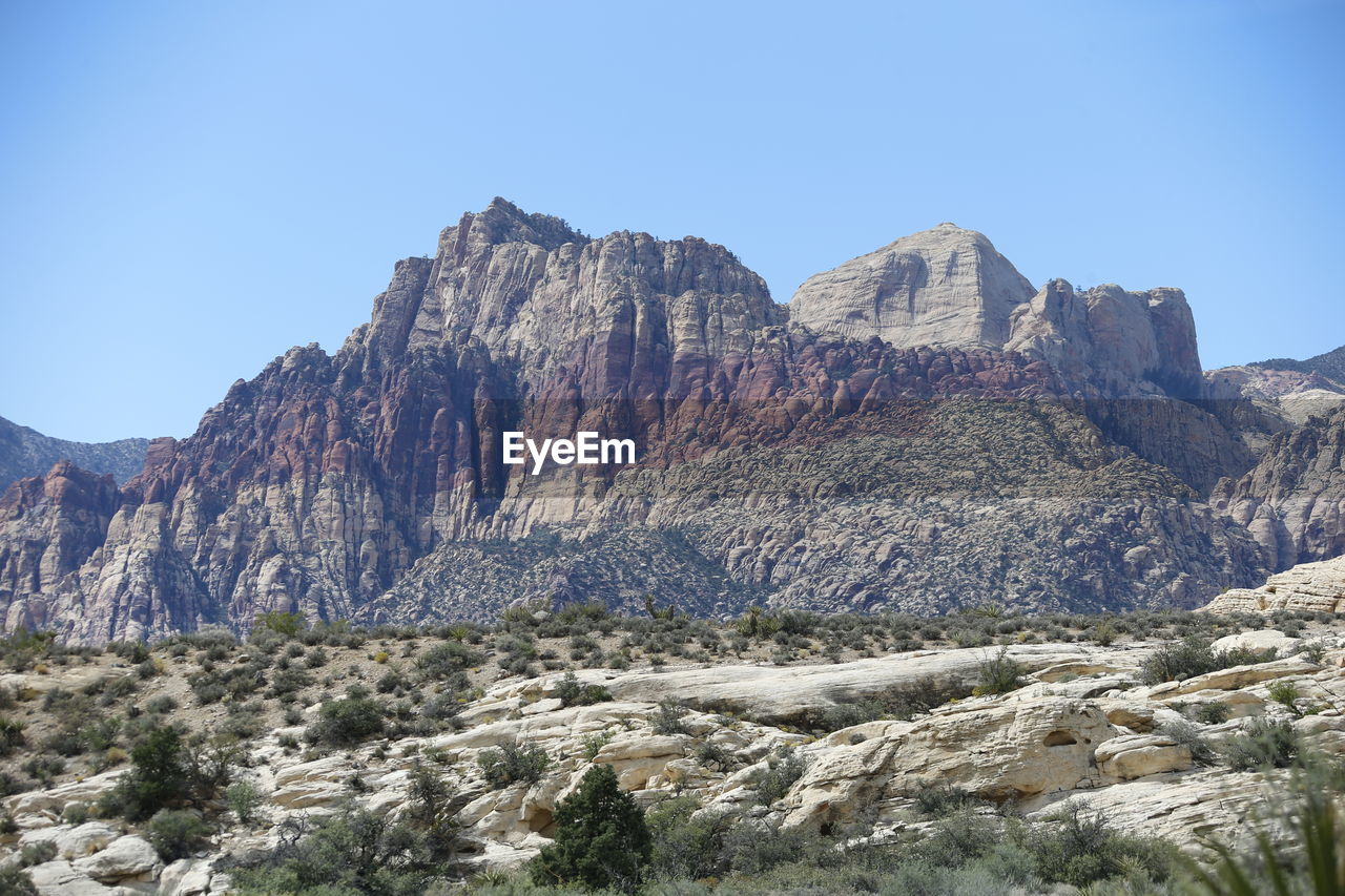 SCENIC VIEW OF ROCKY MOUNTAINS AGAINST SKY