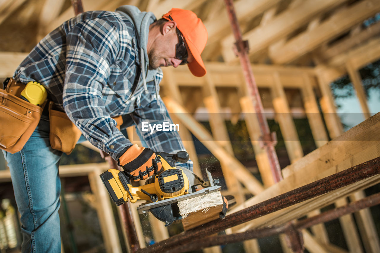 man working at workshop