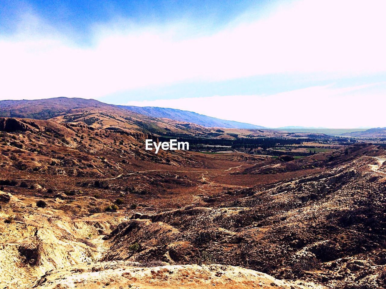 SCENIC VIEW OF MOUNTAIN RANGE AGAINST SKY