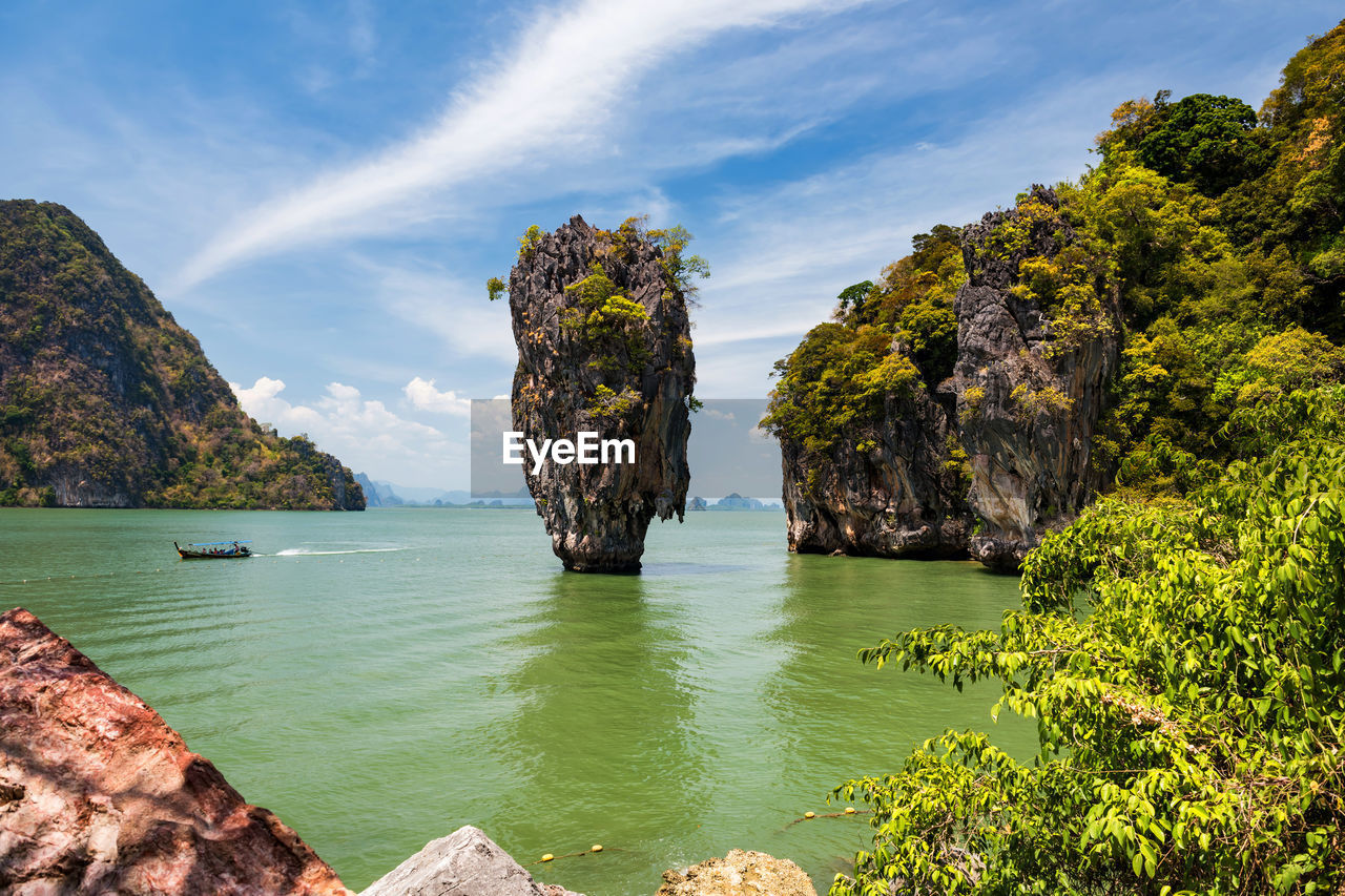 James bond island in summer, phang nga