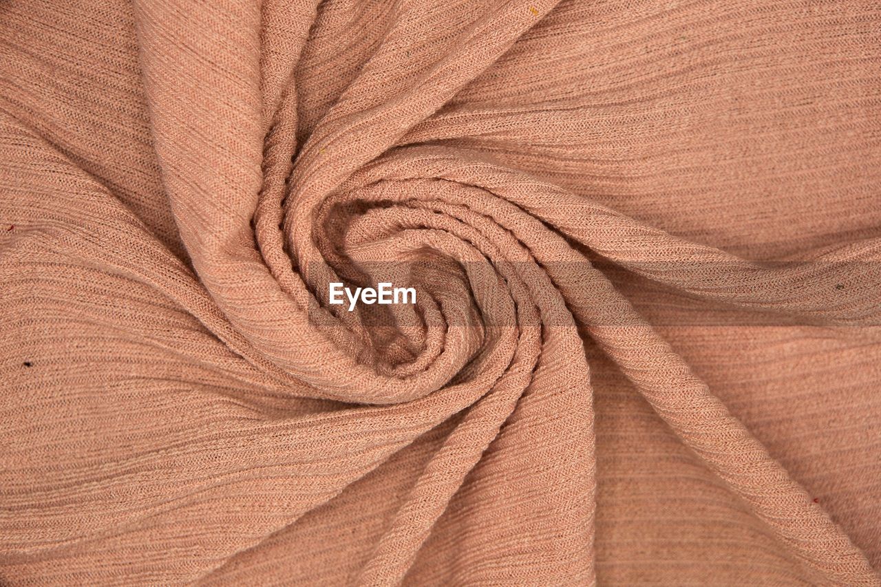 Full frame shot of brown fabric