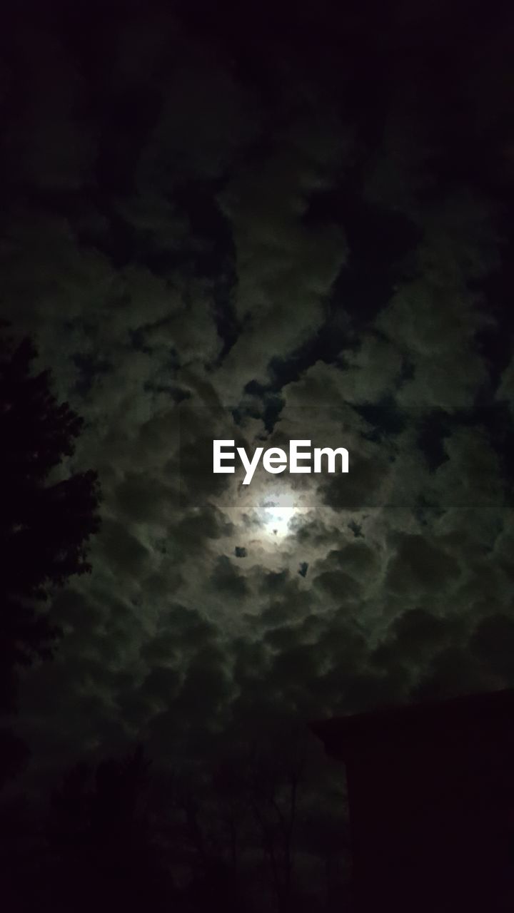 LOW ANGLE VIEW OF SKY AT NIGHT