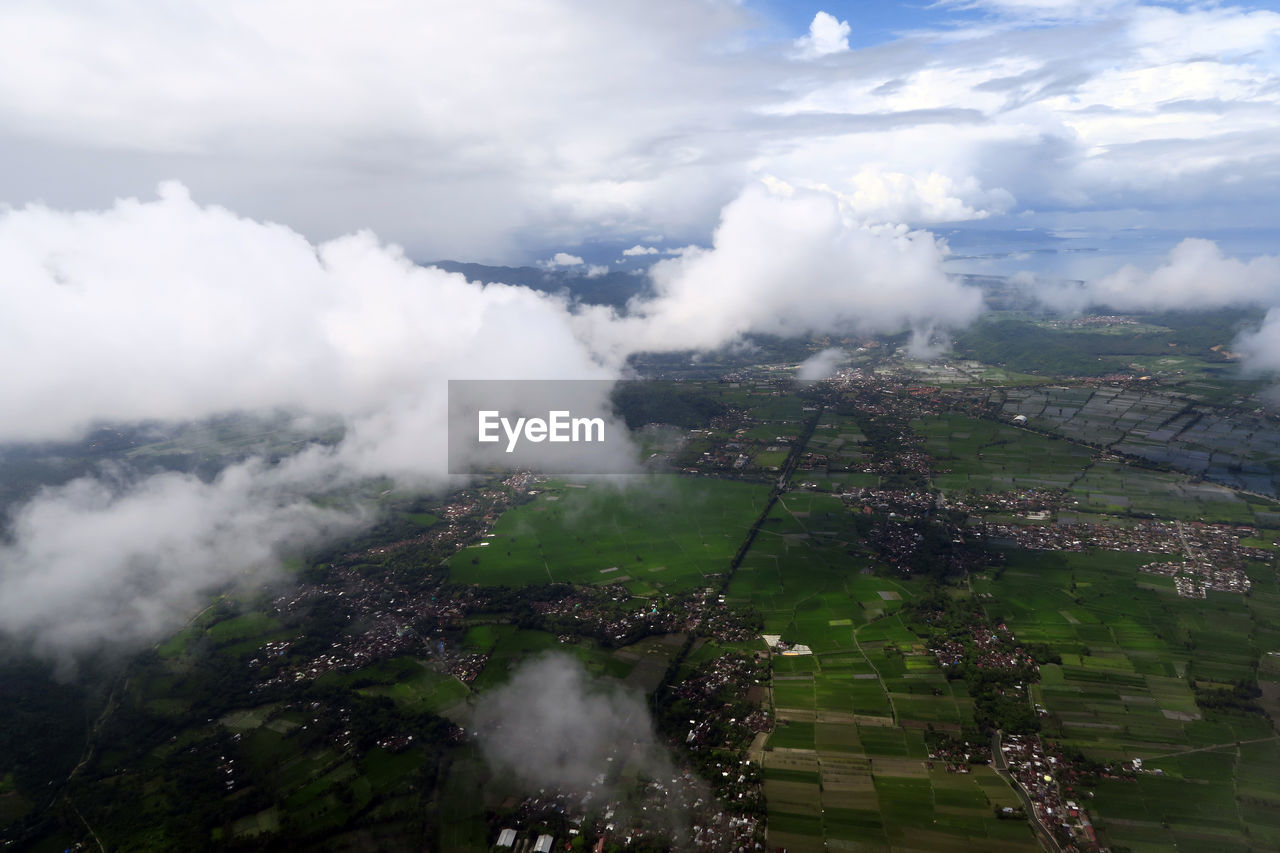 AERIAL VIEW OF LANDSCAPE