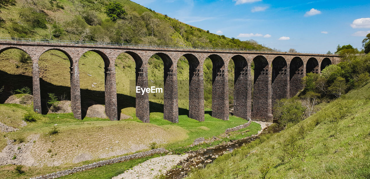 Viaduct against sky