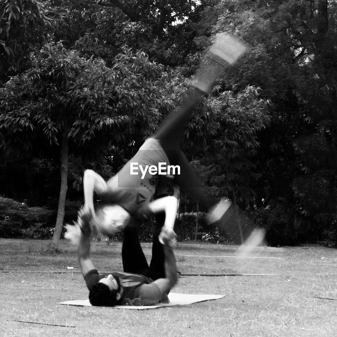 GIRL PLAYING IN PARK