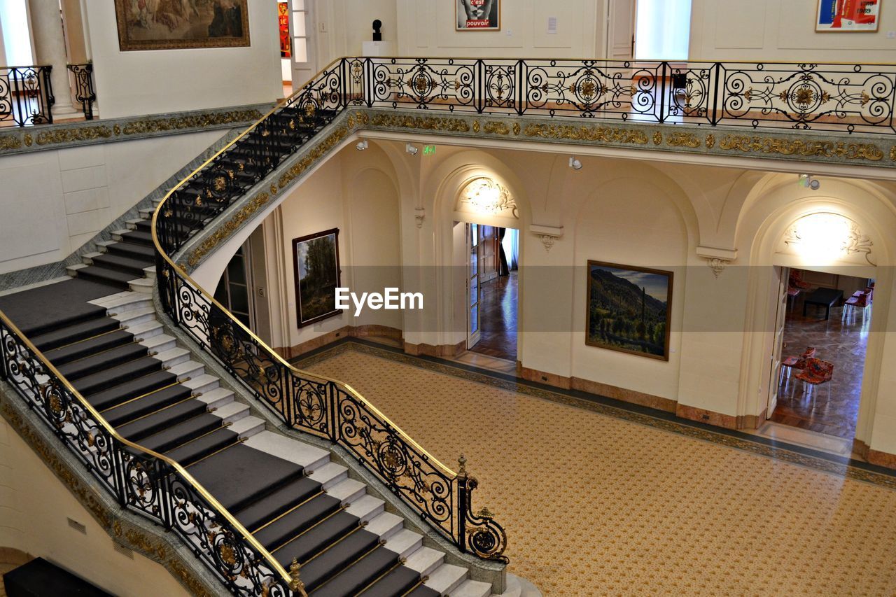 Staircase in building