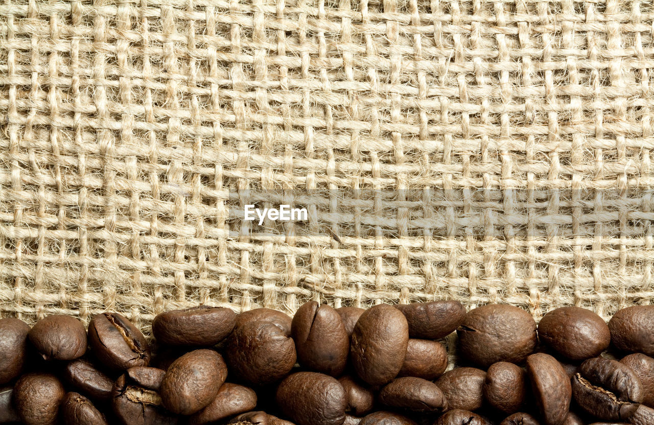 Close-up of coffee beans