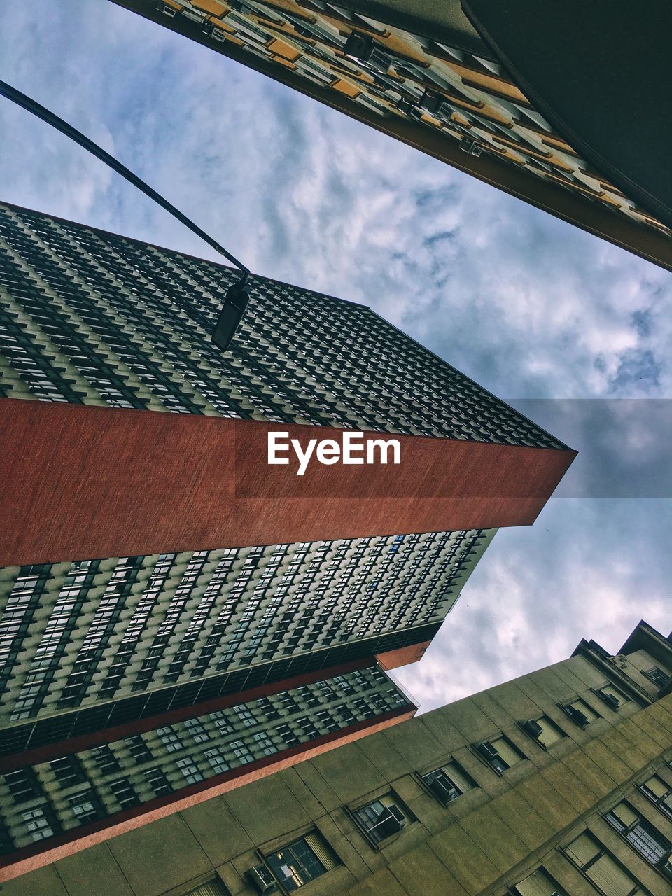 Low angle view of buildings against sky